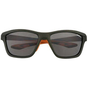 O'Neill High Wrap Sports Performance Sunglasses - Green/Orange