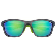 O'Neill High Wrap Sports Performance Sunglasses - Grey/Green