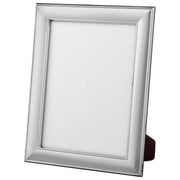 Orton West Beaded Edge Sterling Silver 9 x 7 Photo Frame - Silver