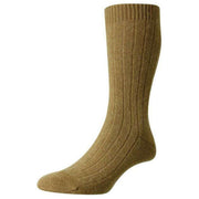 Pantherella Waddington Cashmere Socks - Camel Brown