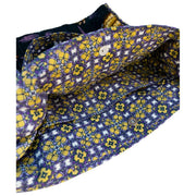 Powder Lux Velvet Quilted Tote Bag - Hellebore Blue