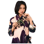 Powder Midnight Orchid Schmuckrolle – Weiß