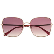 Radley London 70s Inspired Oversized Square Rim Sunglasses - Brown