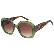 Radley London Oversized Hex Eye Sunglasses - Green/Brown Tort