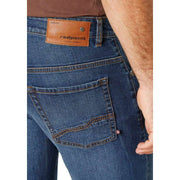 Redpoint Barrie 5-Pocket Modern Tapered Fit Jeans - Dark Stone Blue