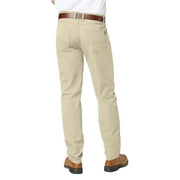 Redpoint Milton 5-Pocket Elasticated Waistband Modern Fit Jeans - Beige