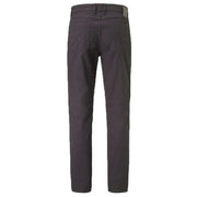 Redpoint Milton 5-Pocket Wool-Look Formal Modern Fit Jeans - Grey