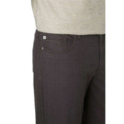 Redpoint Milton 5-Pocket Wool-Look Formal Modern Fit Jeans - Grey