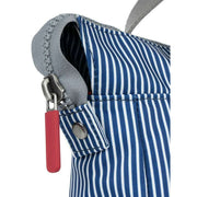 Roka Bantry B Small Hickory with Red Recycled Canvas Backpack - Red/Blue/White