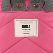 Roka Bantry B Small Recycled Nylon Backpack - Baroque Pink