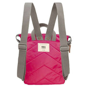Roka Bantry B Small Recycled Nylon Backpack - Sparkling Cosmo Pink