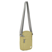 Roka Bond Recycled Canvas Cross Body Bag - Khaki Green