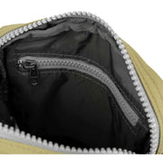 Roka Bond Recycled Canvas Cross Body Bag - Khaki Green