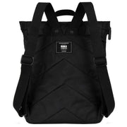Roka Camden P Medium Black Label Recycled Nylon Backpack - All Black