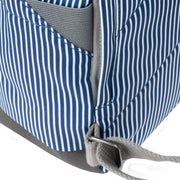 Roka Canfield B Medium Hickory with Red Recycled Canvas Backpack - Red/Blue/White