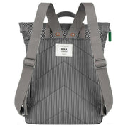 Roka Canfield B Medium Mixed Hickory Recycled Canvas Backpack - Green/Black/White