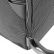 Roka Canfield B Medium Mixed Hickory Recycled Canvas Backpack - Green/Black/White