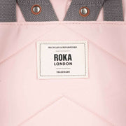 Roka Canfield B Medium Recycled Nylon Backpack - English Rose Pink