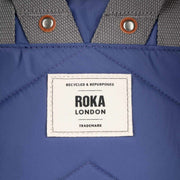 Roka Canfield B Medium Recycled Nylon Backpack - Indigo Purple