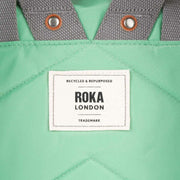 Roka Canfield B Medium Recycled Nylon Backpack - Matcha Green