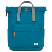 Roka Canfield B Medium Recycled Nylon Backpack - Sapphire Blue