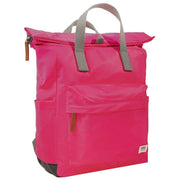 Roka Canfield B Medium Recycled Nylon Backpack - Sparkling Cosmo Pink