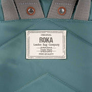 Roka Canfield B Medium Sustainable Nylon Backpack - Sage Green