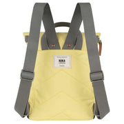 Roka Canfield B Small Recycled Nylon Backpack - Citron Yellow