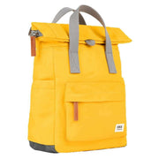 Roka Canfield B Small Recycled Nylon Backpack - Saffron Yellow