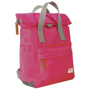 Roka Canfield B Small Recycled Nylon Backpack - Sparkling Cosmo Pink