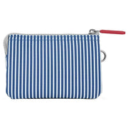 Roka Carnaby Small Hickory with Red Recycled Canvas Wallet - Red/Blue/White