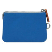 Roka Carnaby Small Recycled Canvas Wallet - Galactic Blue