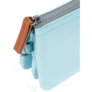 Roka Carnaby Small Recycled Canvas Wallet - Ice Blue