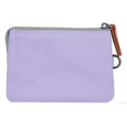 Roka Carnaby Small Recycled Canvas Wallet - Lavender