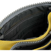 Roka Carnaby Small Recycled Canvas Wallet - Lemonade Yellow