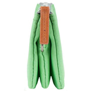 Roka Carnaby Small Recycled Canvas Wallet - Peppermint Green