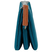 Roka Carnaby Small Recycled Canvas Wallet - Sapphire Blue