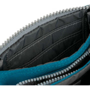 Roka Carnaby Small Recycled Canvas Wallet - Sapphire Blue