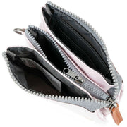 Roka Carnaby Small Recycled Canvas Wallet - Transcendent Pink