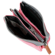Roka Carnaby Small Recycled Canvas Wallet - Tulip Pink