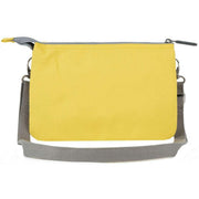 Roka Carnaby XL Recycled Canvas Crossbody Bag - Lemonade Yellow