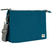 Roka Carnaby XL Recycled Canvas Crossbody Bag - Sapphire Blue