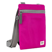 Roka Chelsea Sustainable Nylon Pocket Sling Bag - Candy Pink