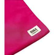 Roka Chelsea Sustainable Nylon Pocket Sling Bag - Sparkling Cosmo Pink