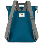 Roka Finchley A Large Recycled Canvas Backpack - Sapphire Blue