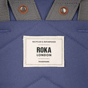 Roka Finchley A Medium Recycled Canvas Backpack - Future Dusk Purple