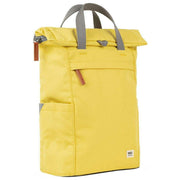 Roka Finchley A Medium Recycled Canvas Backpack - Lemonade Yellow