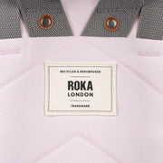 Roka Finchley A Medium Recycled Canvas Backpack - Transcendent Pink