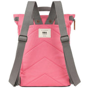 Roka Finchley A Medium Recycled Canvas Backpack - Tulip Pink