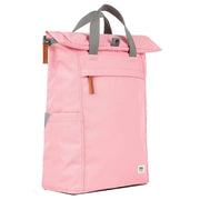 Roka Finchley A Medium Sustainable Canvas Backpack - Rose Pink